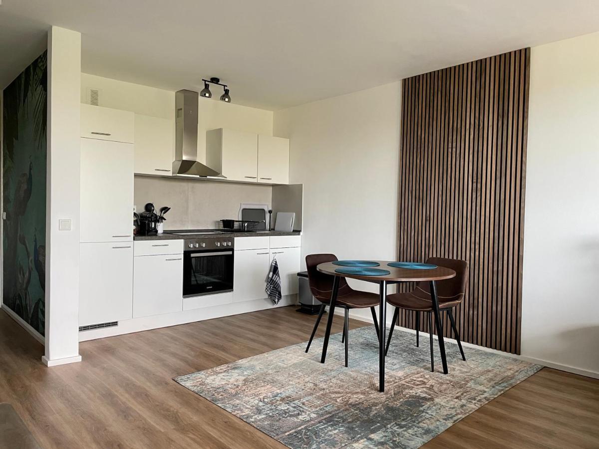 River Main I Taunus View I Workplace I Kitchen 奥芬巴赫 外观 照片